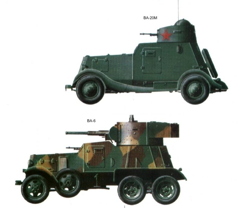 Soviet armored vehicles