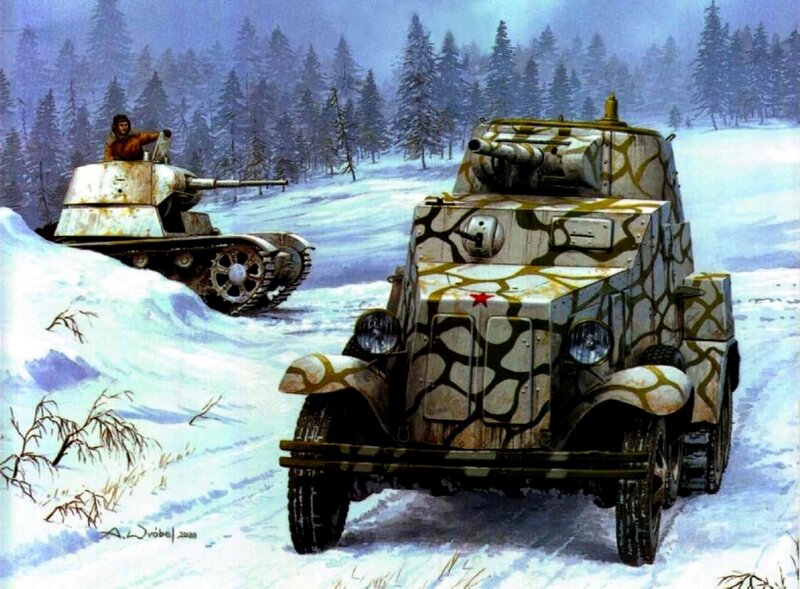 Soviet Armored Vehicles — White