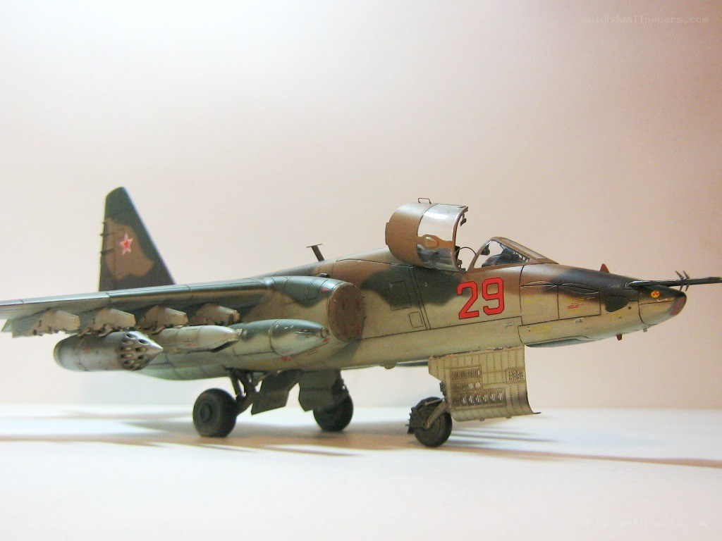 Soviet attack aircraft model