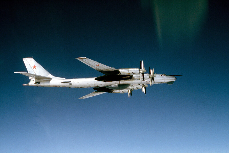 Soviet Bomber Aircraft — Blue, Calm