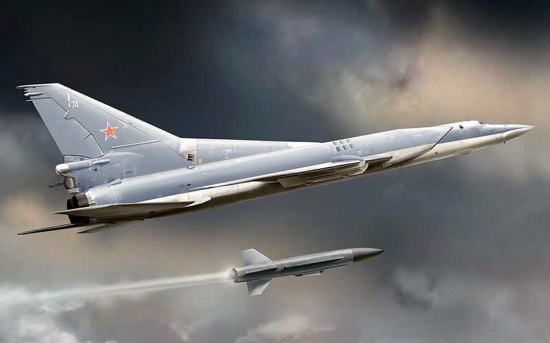Soviet Bomber Aircraft — Gray, Dramatic