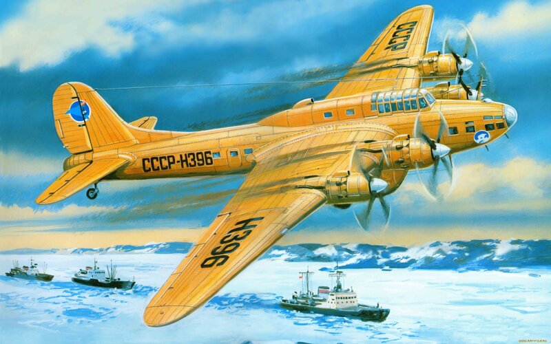 Soviet Bomber Aircraft — Yellow