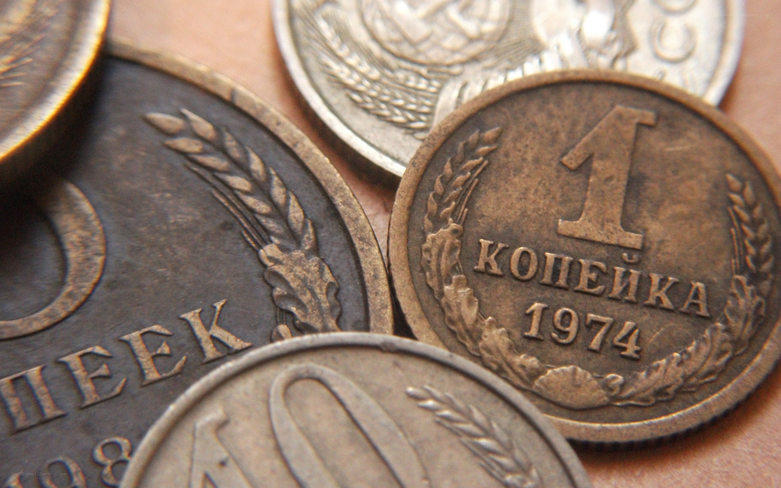 Soviet coins from the 1970s