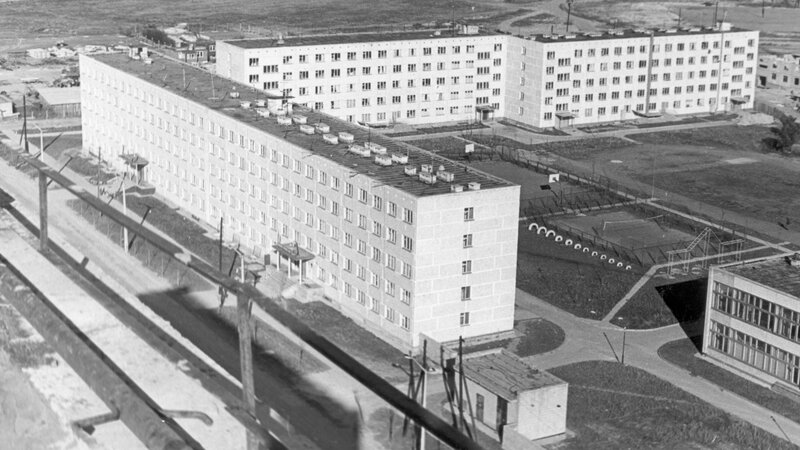 Soviet-era apartment complex