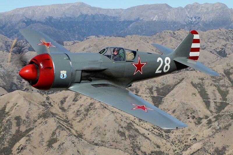 Soviet-era Fighter Plane — Gray