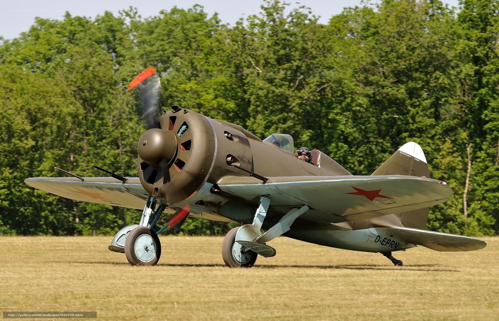 Soviet-era fighter plane on grass