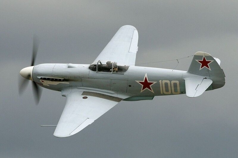 Soviet Fighter Plane — Gray