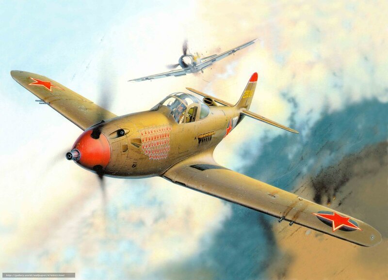 Soviet Fighter Plane — Tan