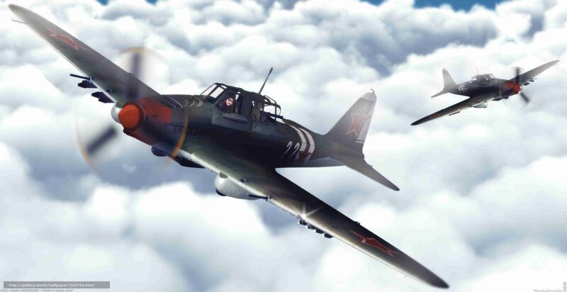 Soviet Fighter Planes — Gray, Dramatic