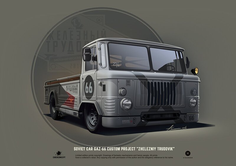 Soviet GAZ-66 Truck