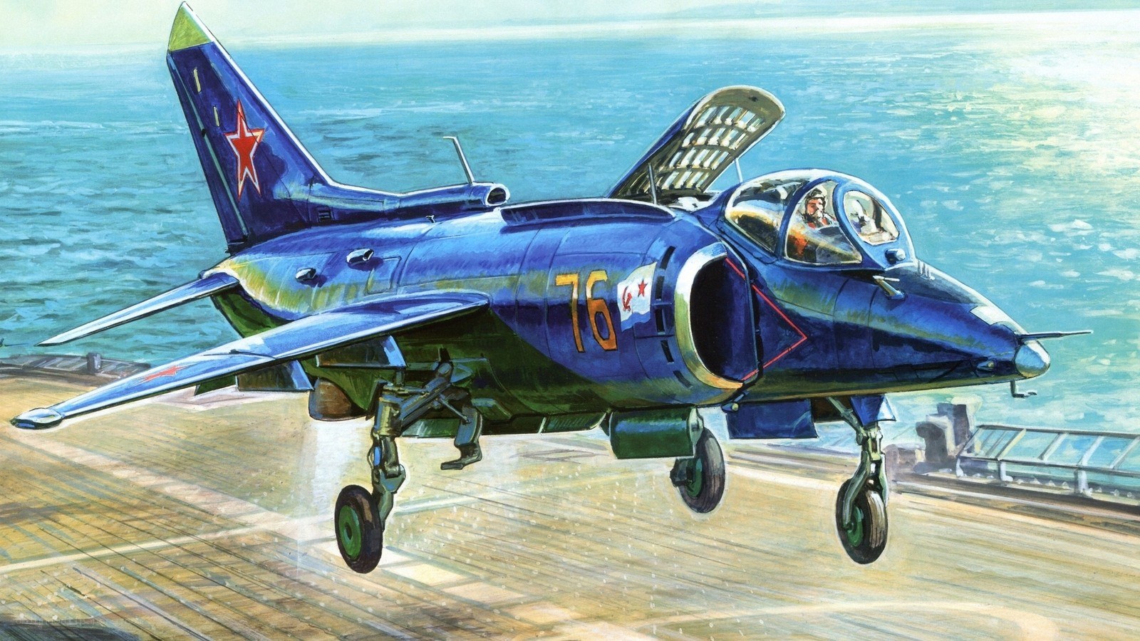 Soviet jet taking off