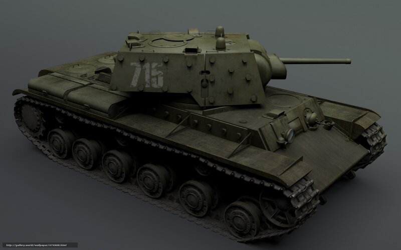 Soviet KV-1 Tank — Green