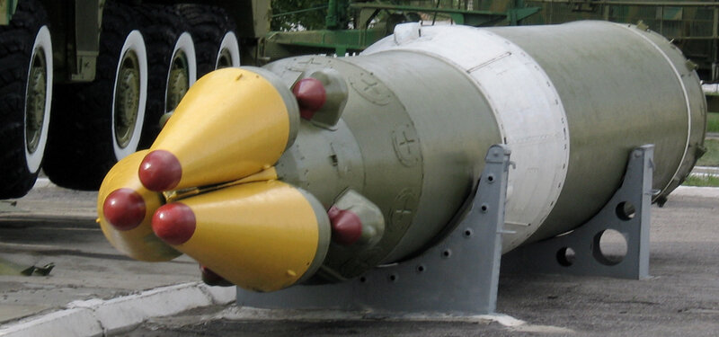 Soviet nuclear bomb display