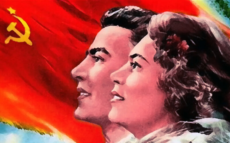 Soviet propaganda art