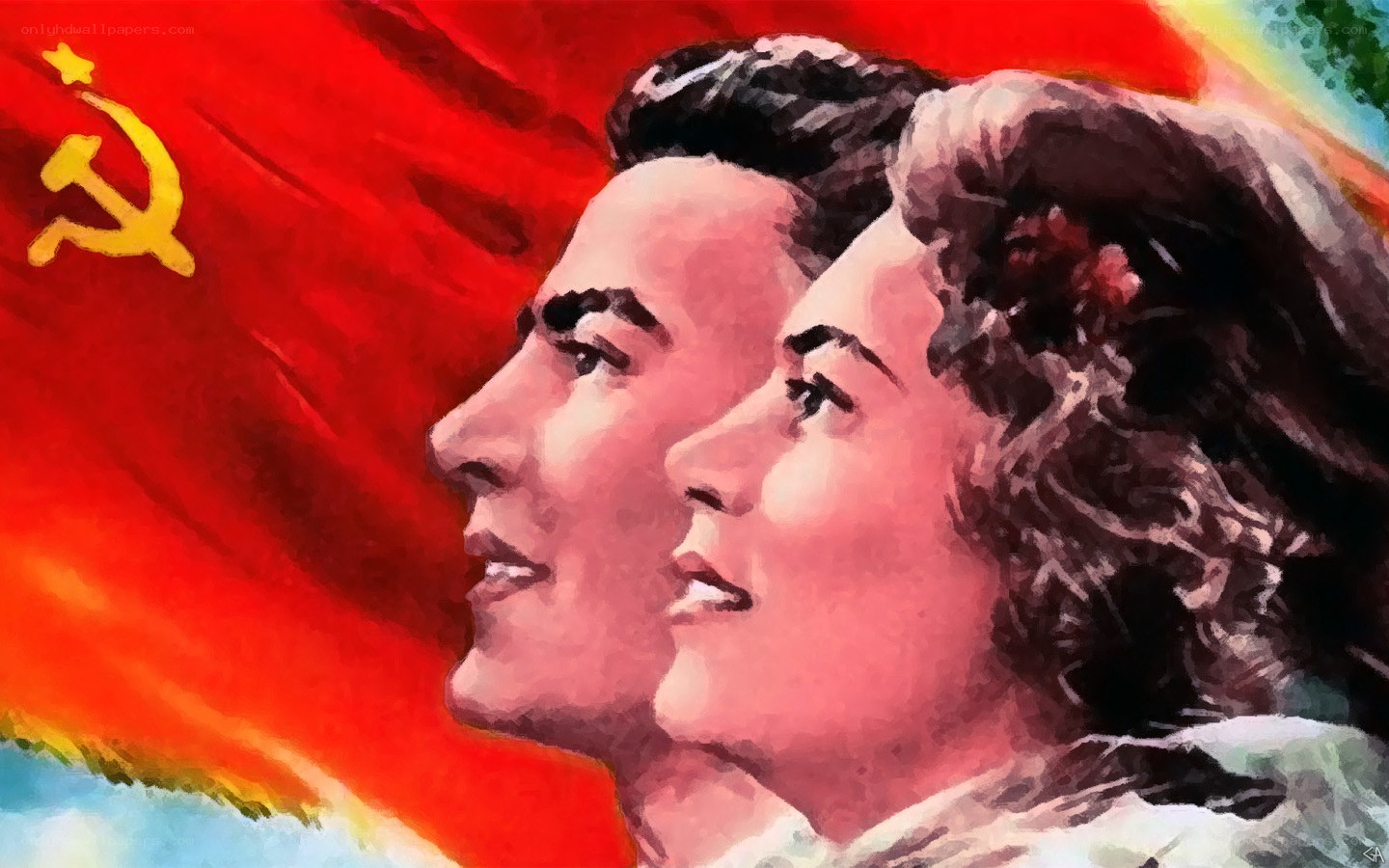 Soviet propaganda art