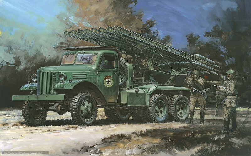 Soviet Rocket Launcher Vehicle