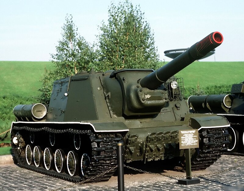 Soviet self-propelled gun