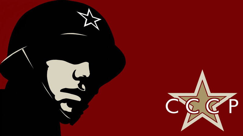 Soviet soldier silhouette