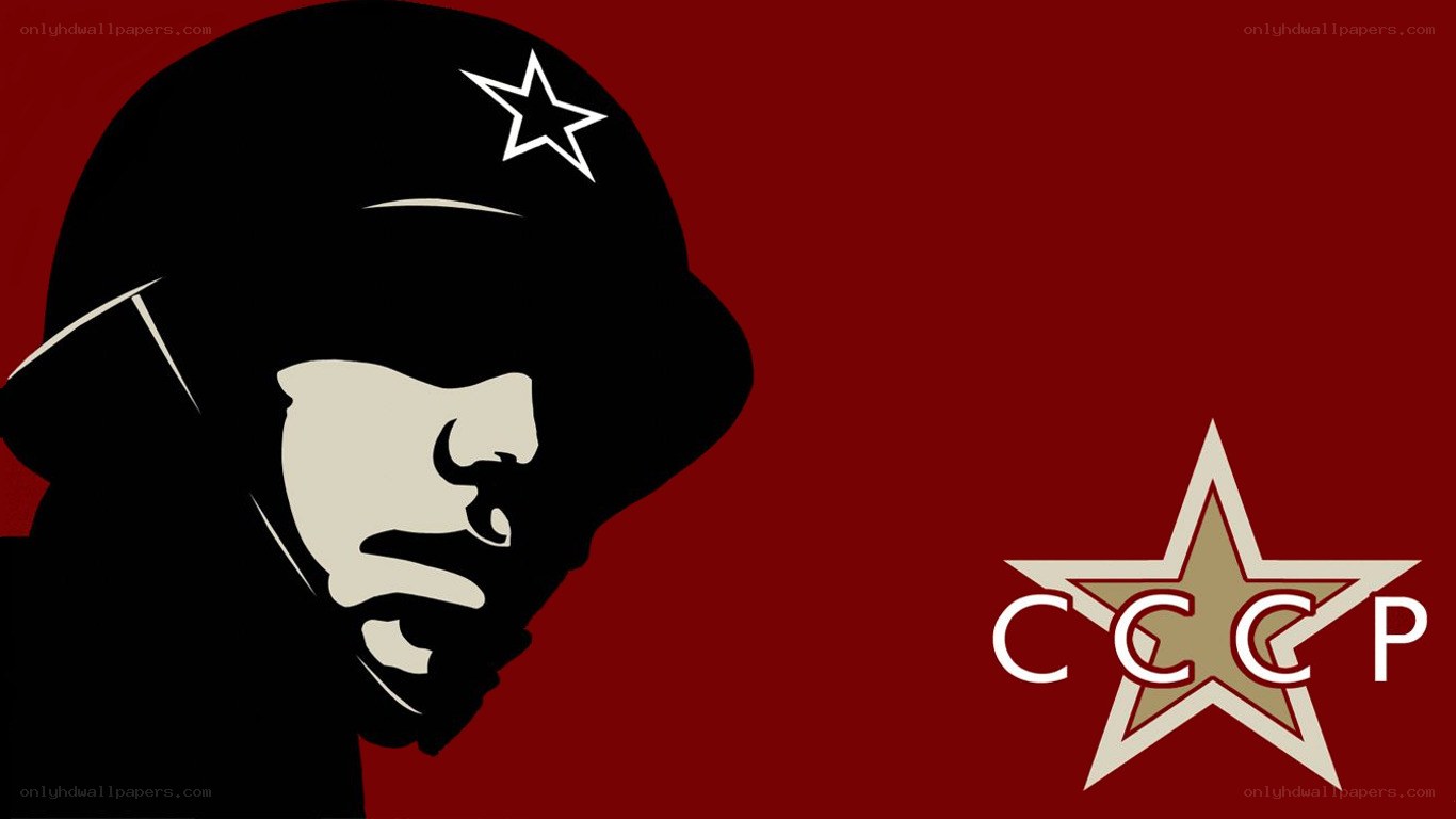 Soviet soldier silhouette