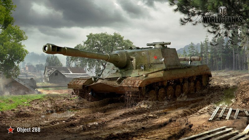 Soviet Tank in Mud