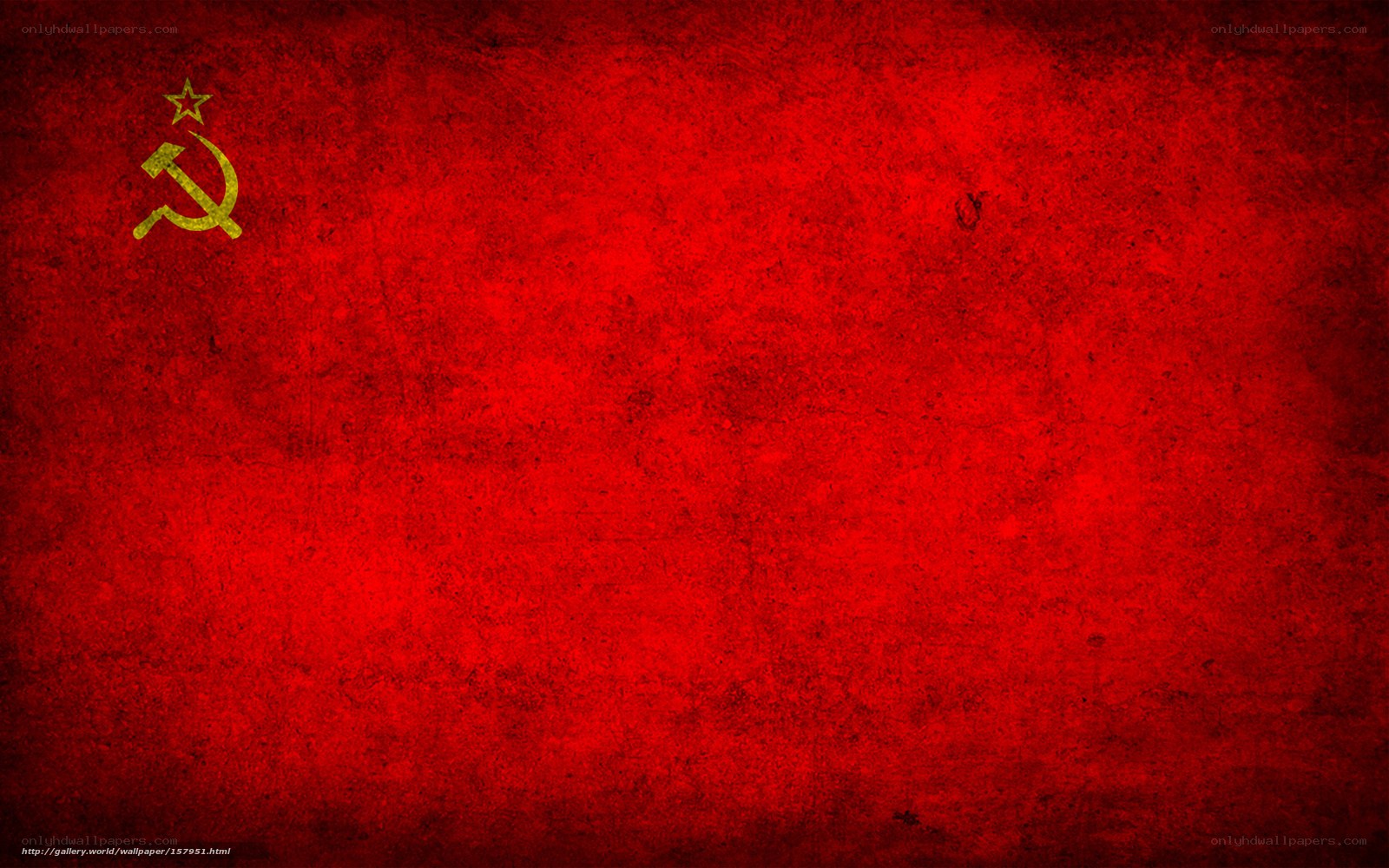 Soviet Union flag wallpaper