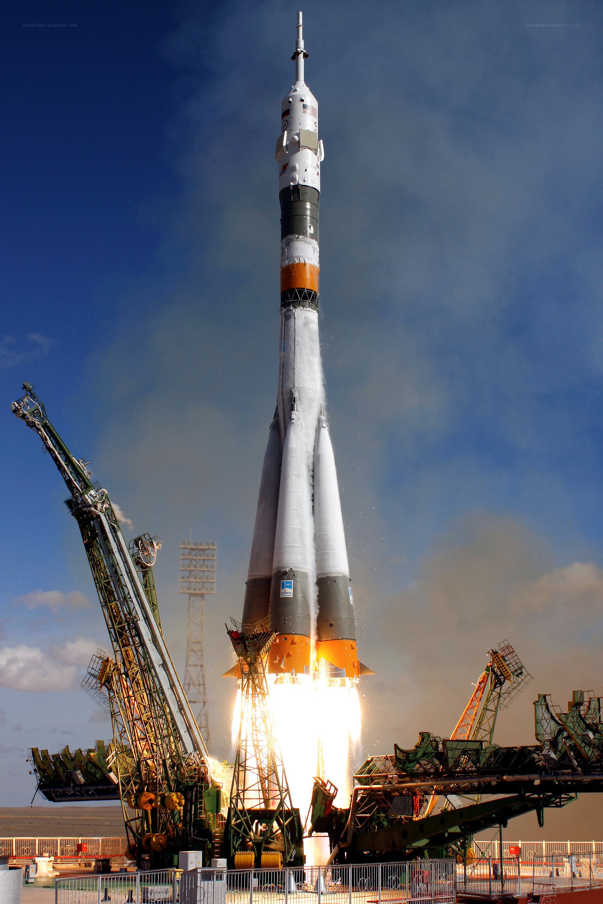 Soyuz rocket launch