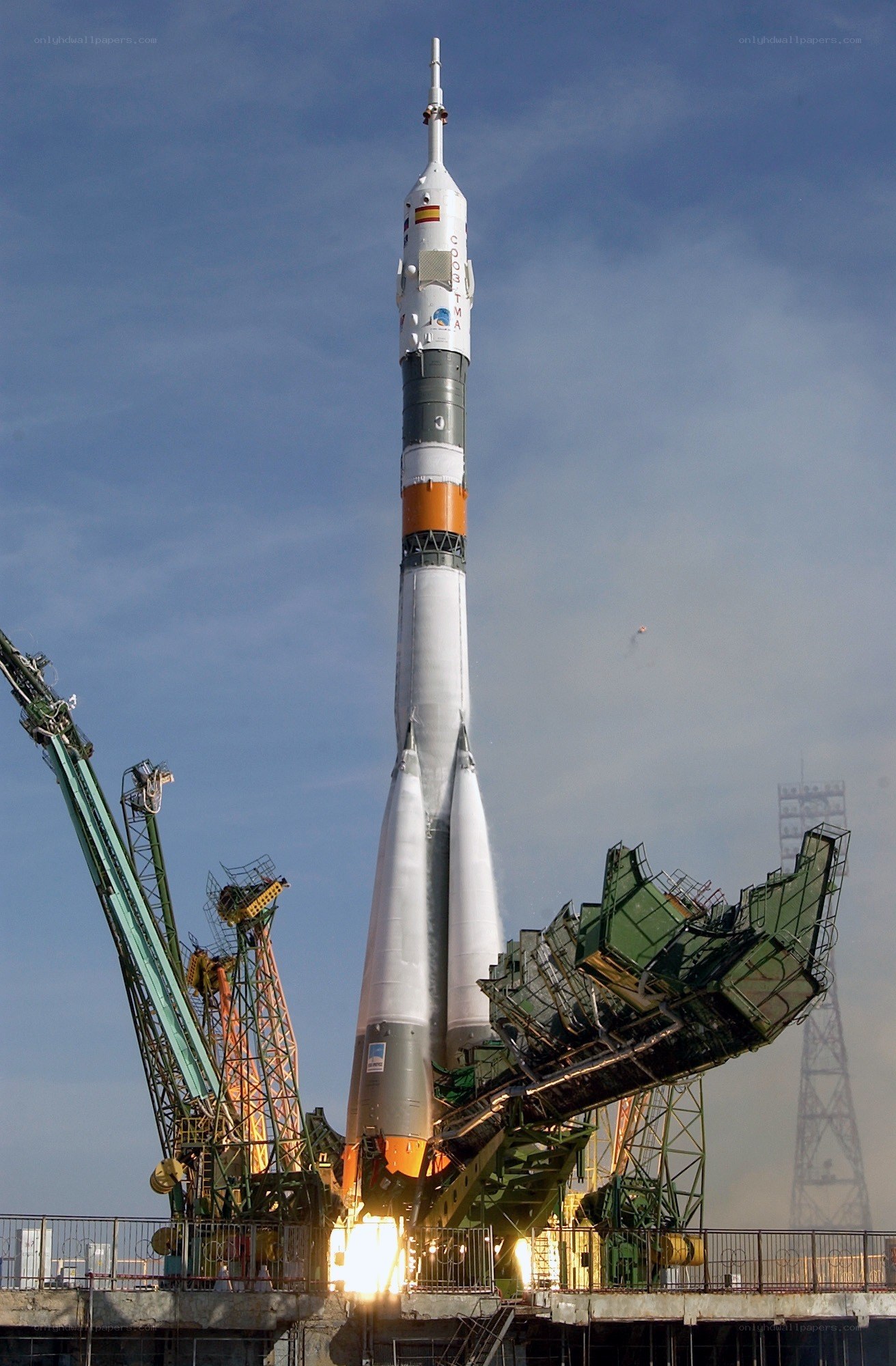 Soyuz rocket launch
