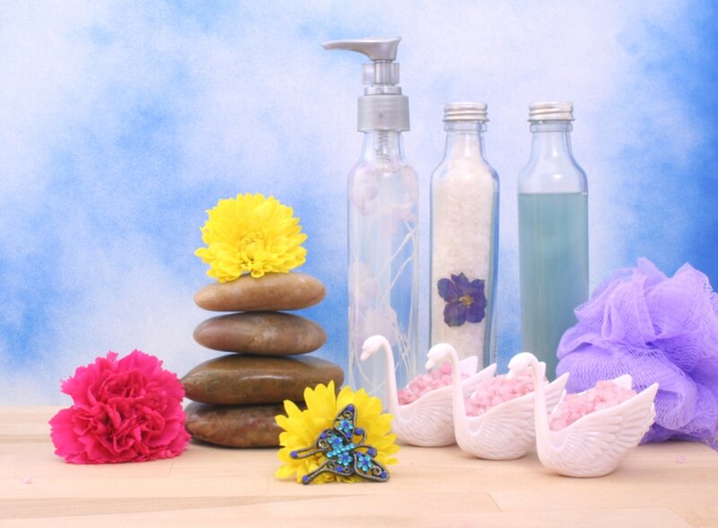 Spa Products on Table