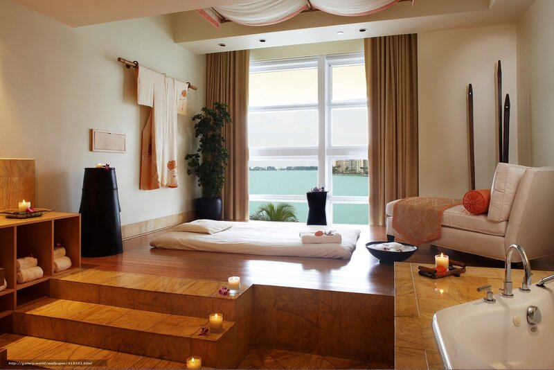 Spa Room with Ocean View — Beige