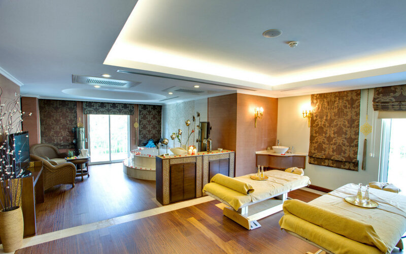 Spa Treatment Room — Brown