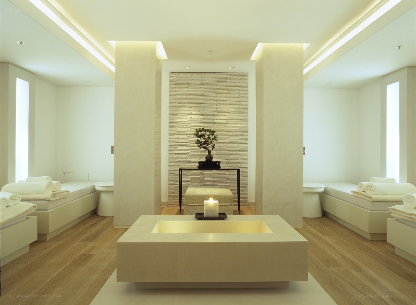 spa treatment room interior