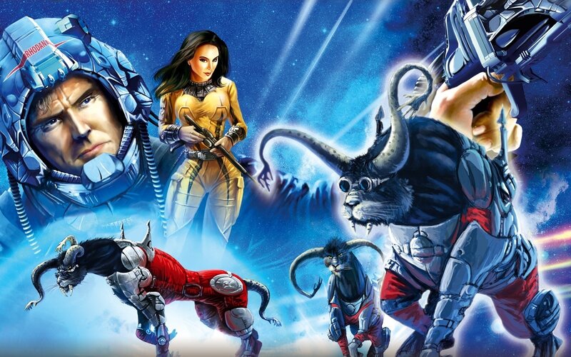 space adventure characters