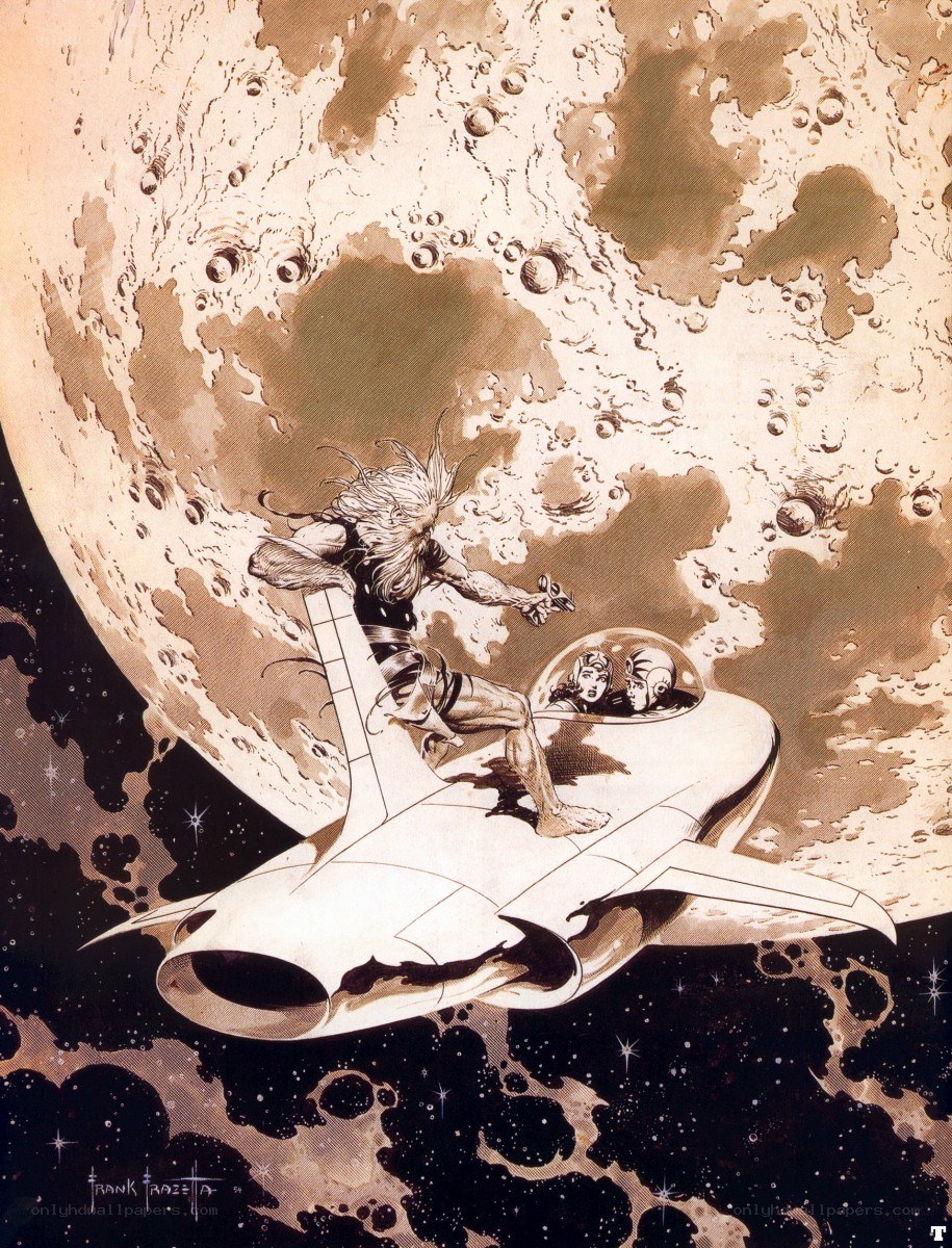 Space adventure on the moon