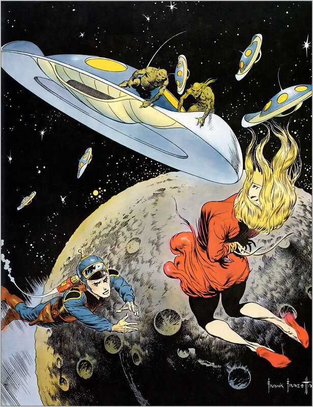 Space adventure with aliens
