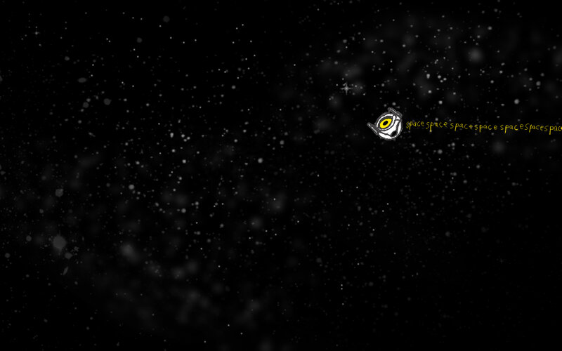 space background with logo