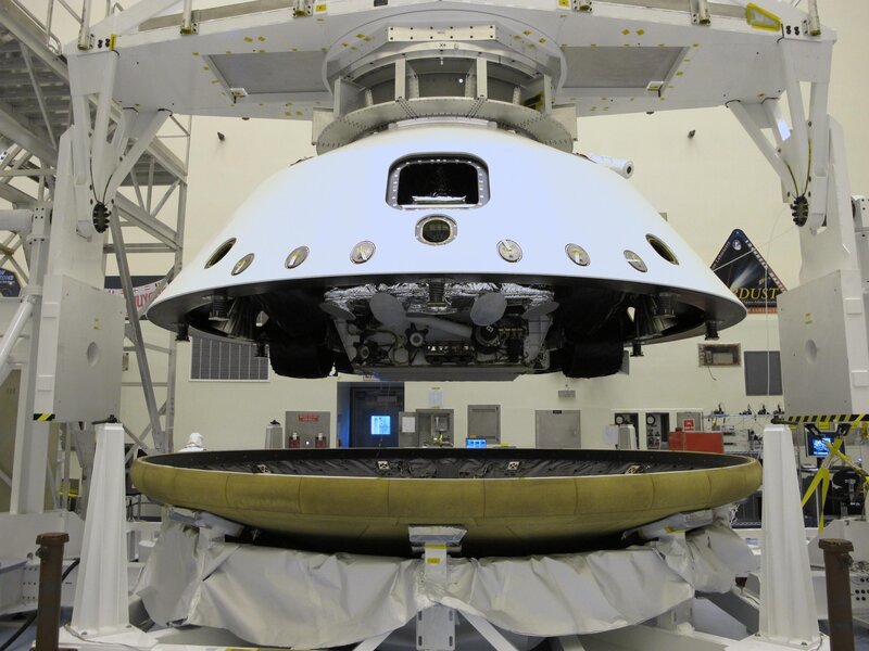 Space Capsule in Assembly