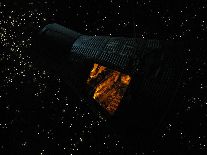 Space Capsule in Orbit