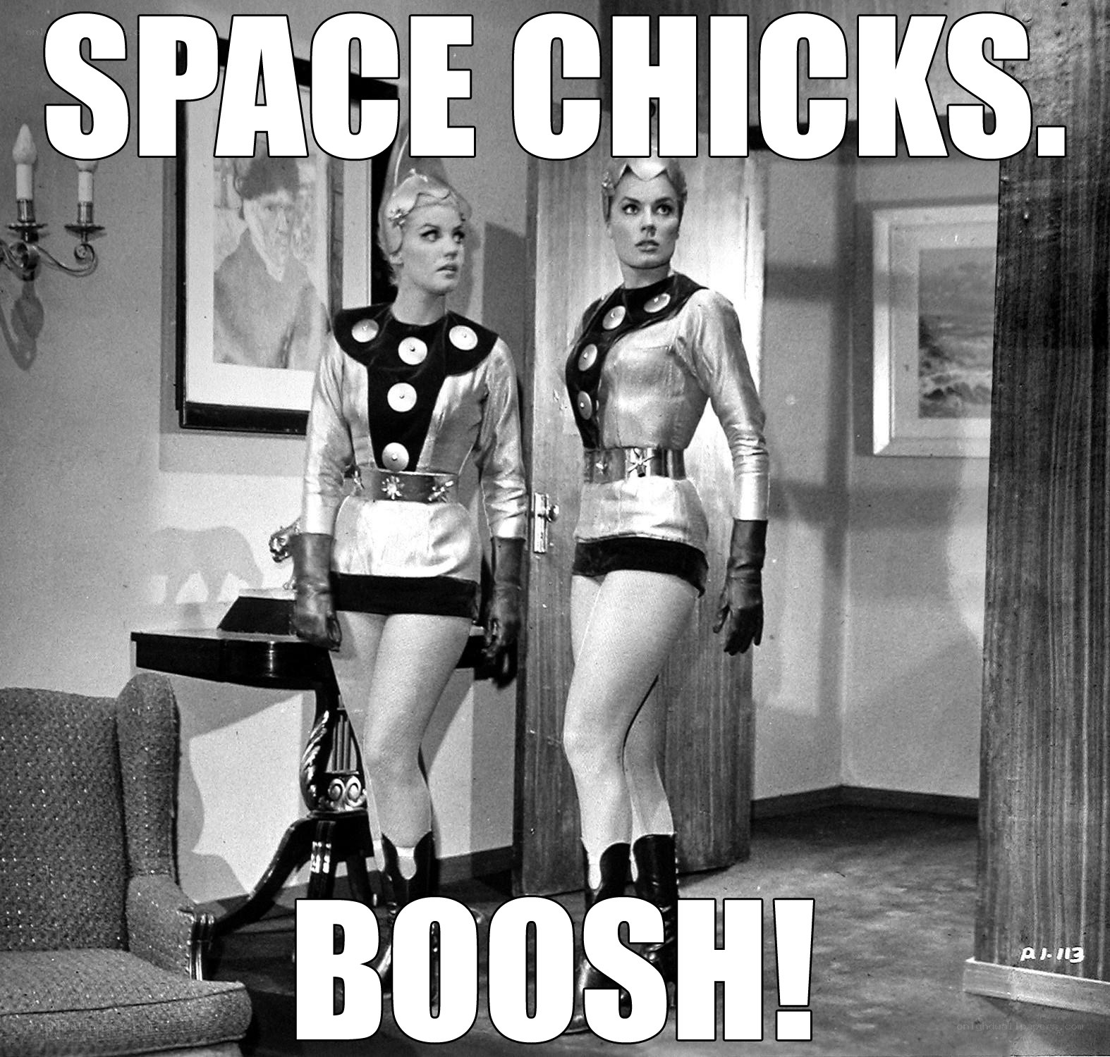 Space Chicks Boosh