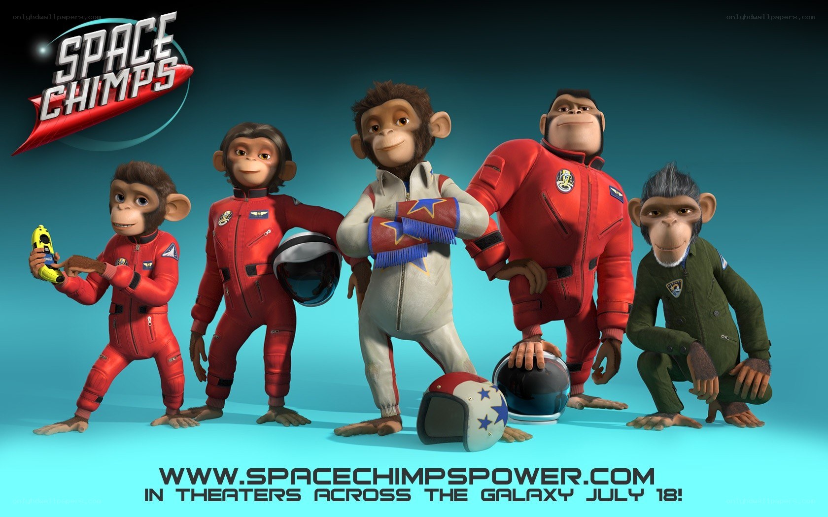Space Chimps movie poster