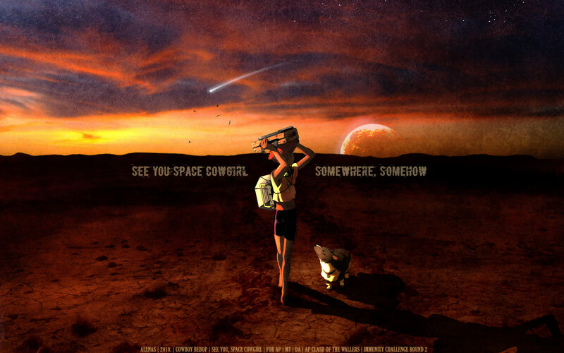 Space Cowgirl with Dog