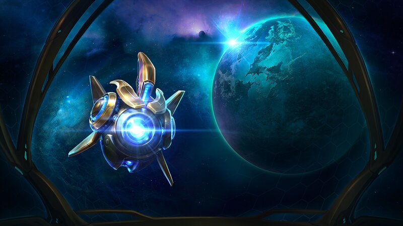 Space Drone in Orbit