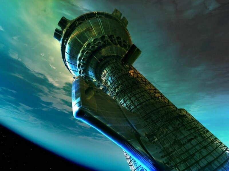space elevator to earth