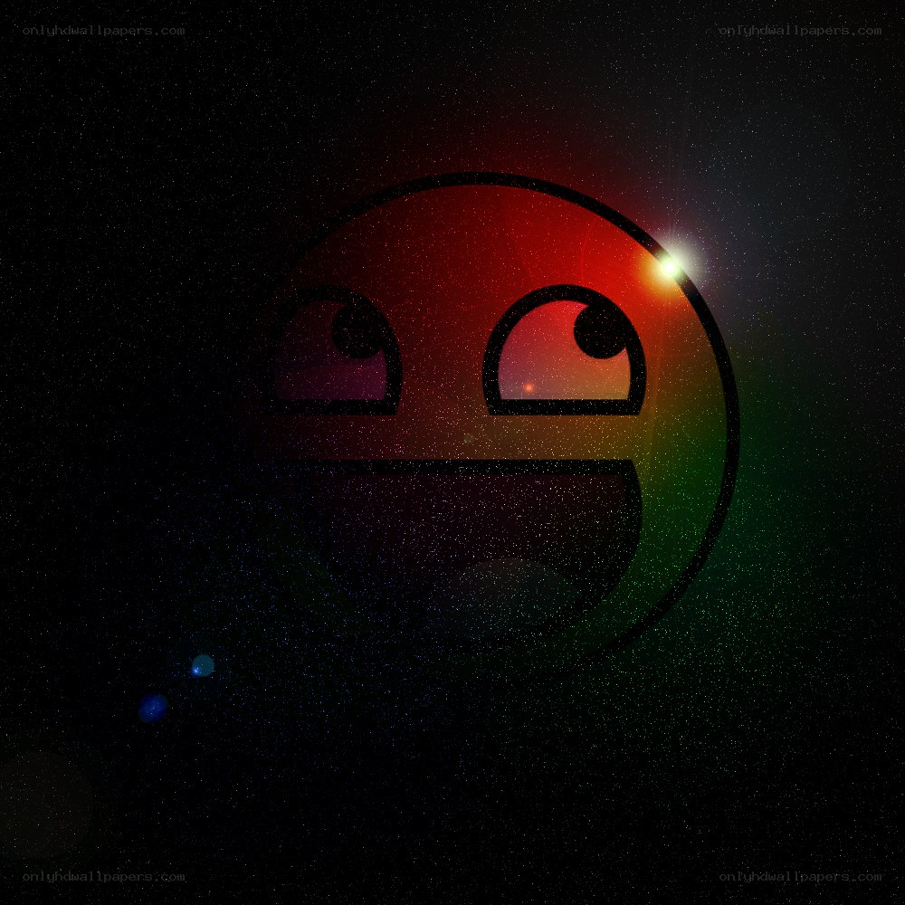 space emoji with lens flare