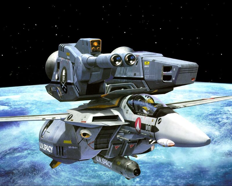 Space Fighter Craft — Gray