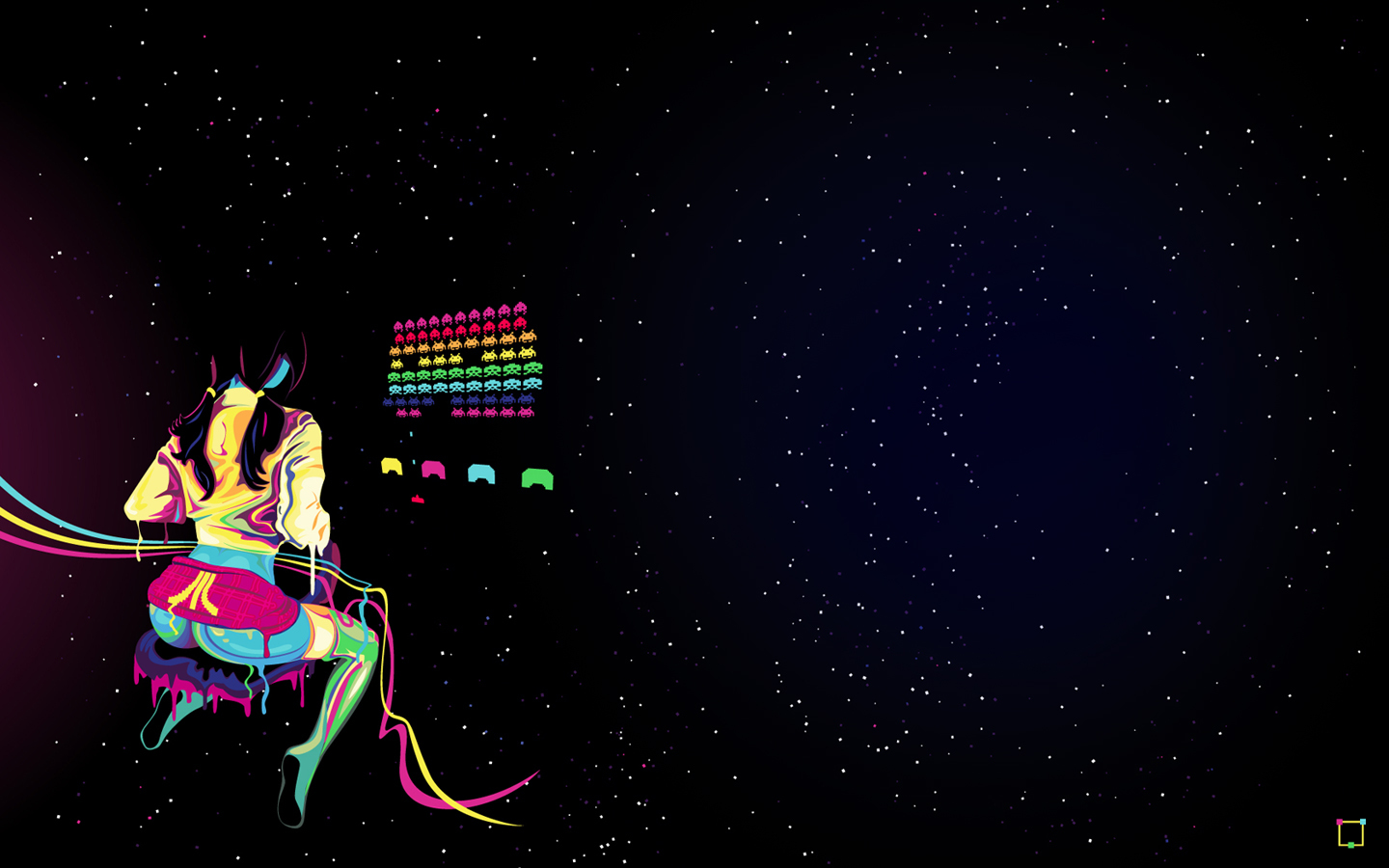 space gamer art