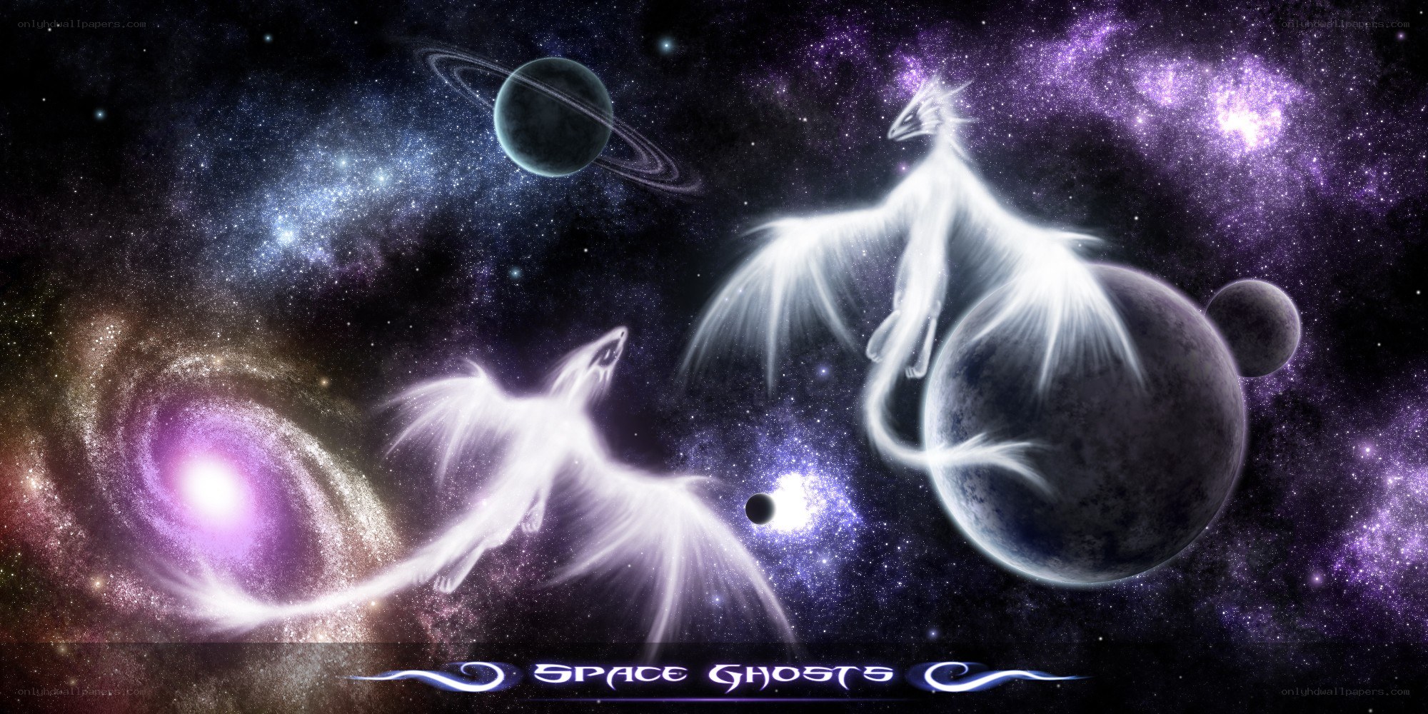 space ghosts artwork