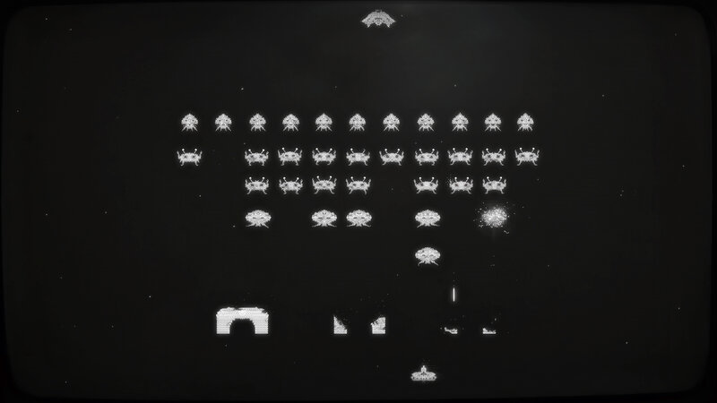 Space Invaders gameplay screenshot