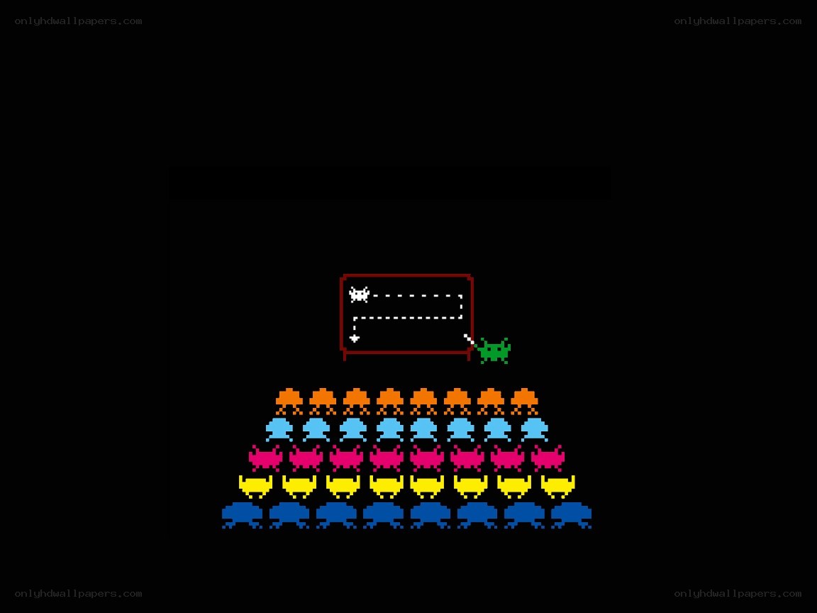 Space Invaders gameplay