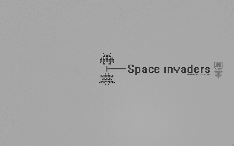 Space Invaders Logo