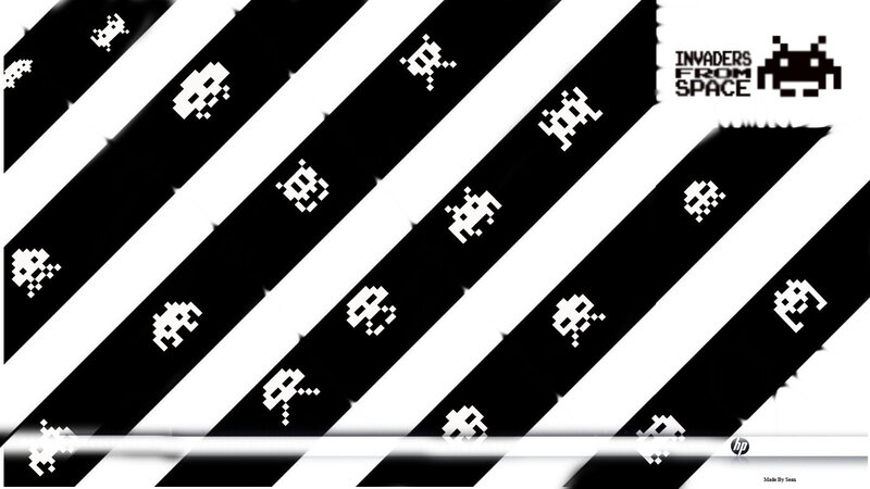 Space Invaders wallpaper